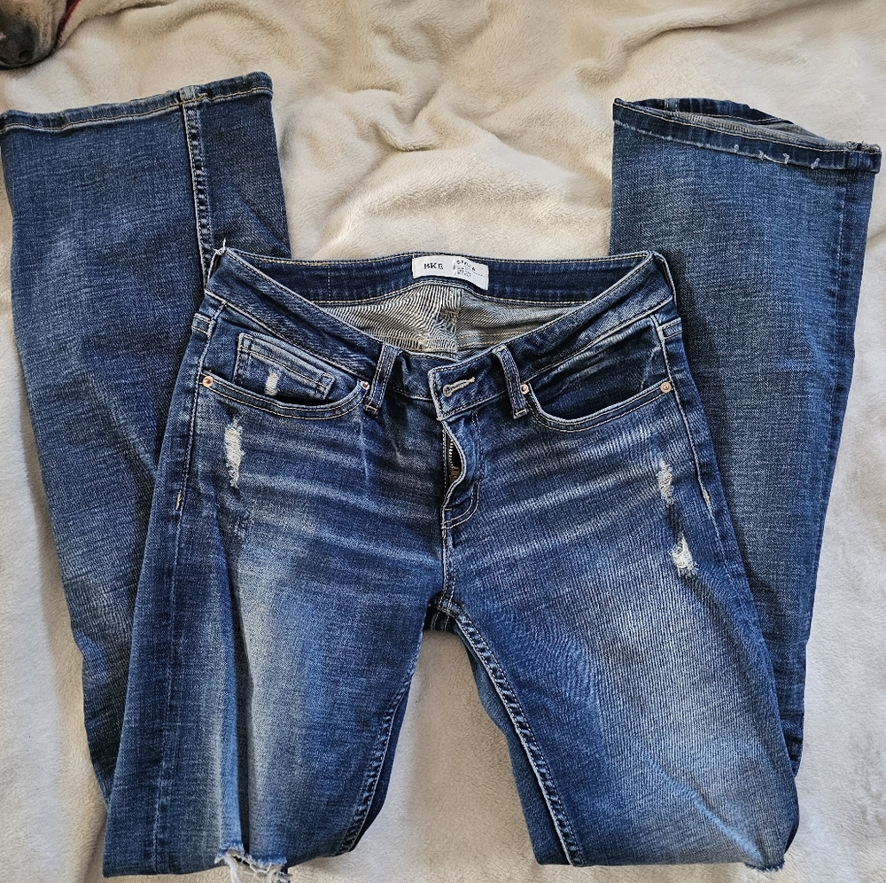 BKE Stella Dark Blue Jeans
